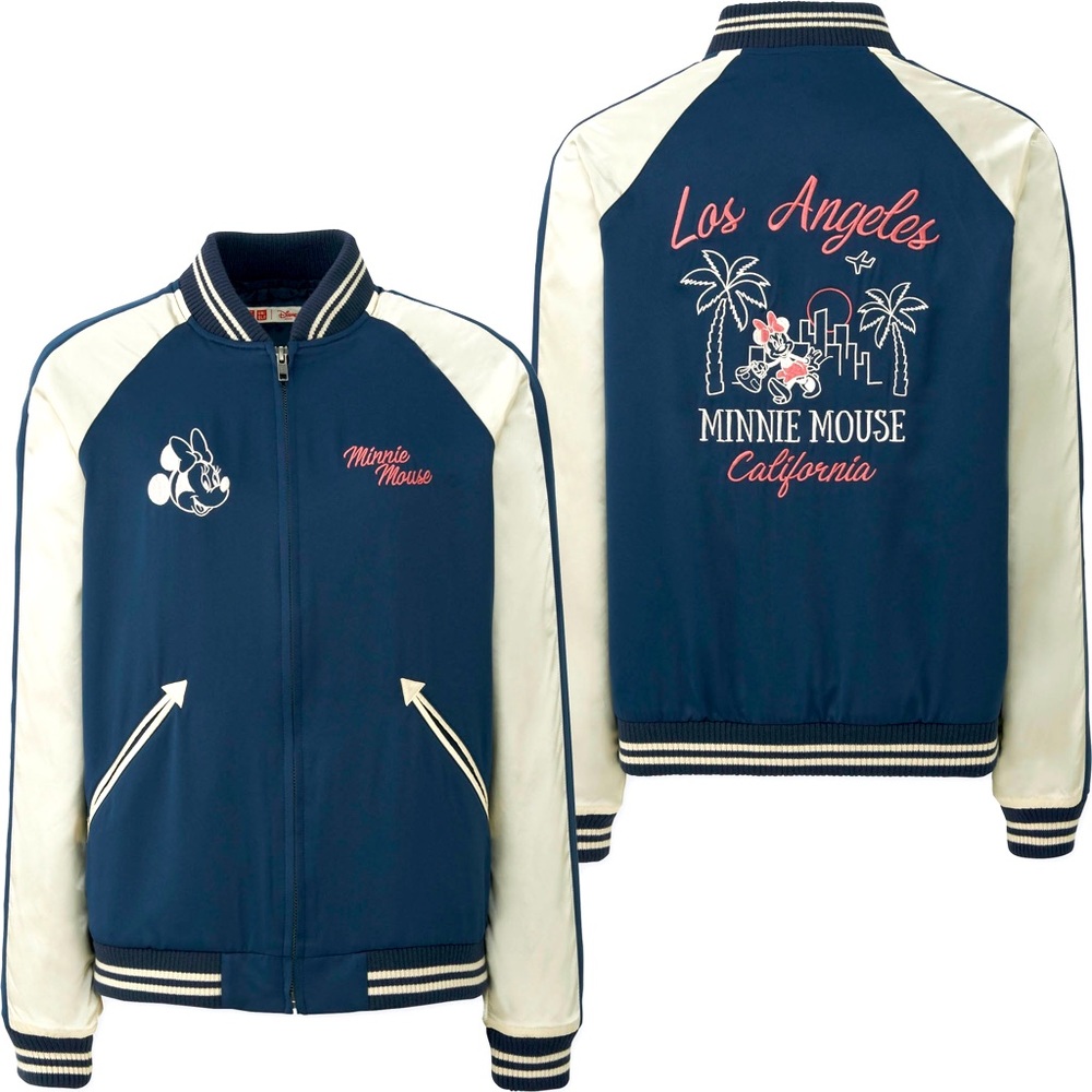 UNIQLO Minnie Mouse Disneyland Bomber Jacket